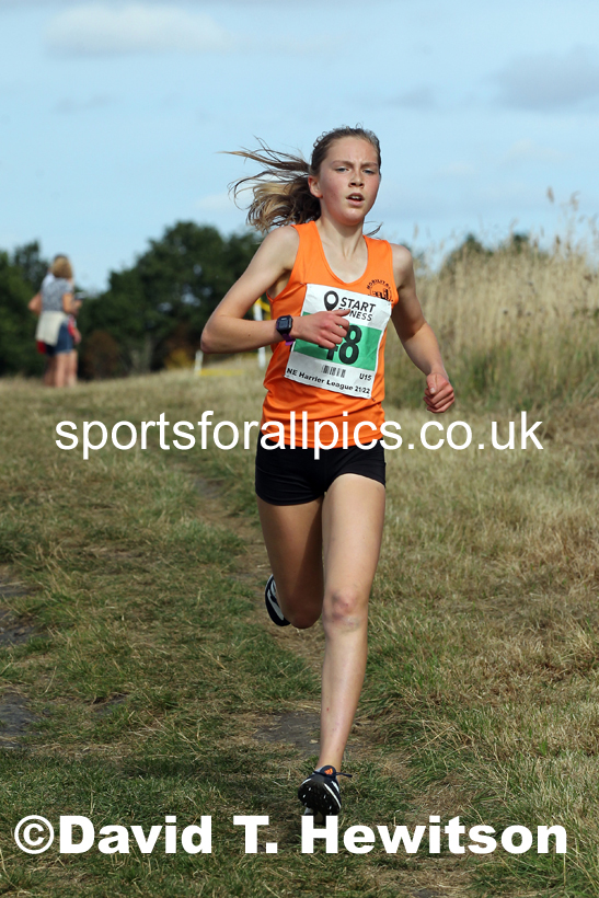 Girls under-15s 2021 North Eastern League, Wrekenton, Low Fell, Gateshead. Photo: David T. Hewitson/Sports for All Pics